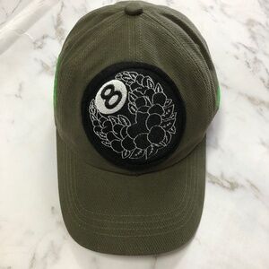 🔥Stüssy🔥Dries Van Noten 8 Ball Patch Cap